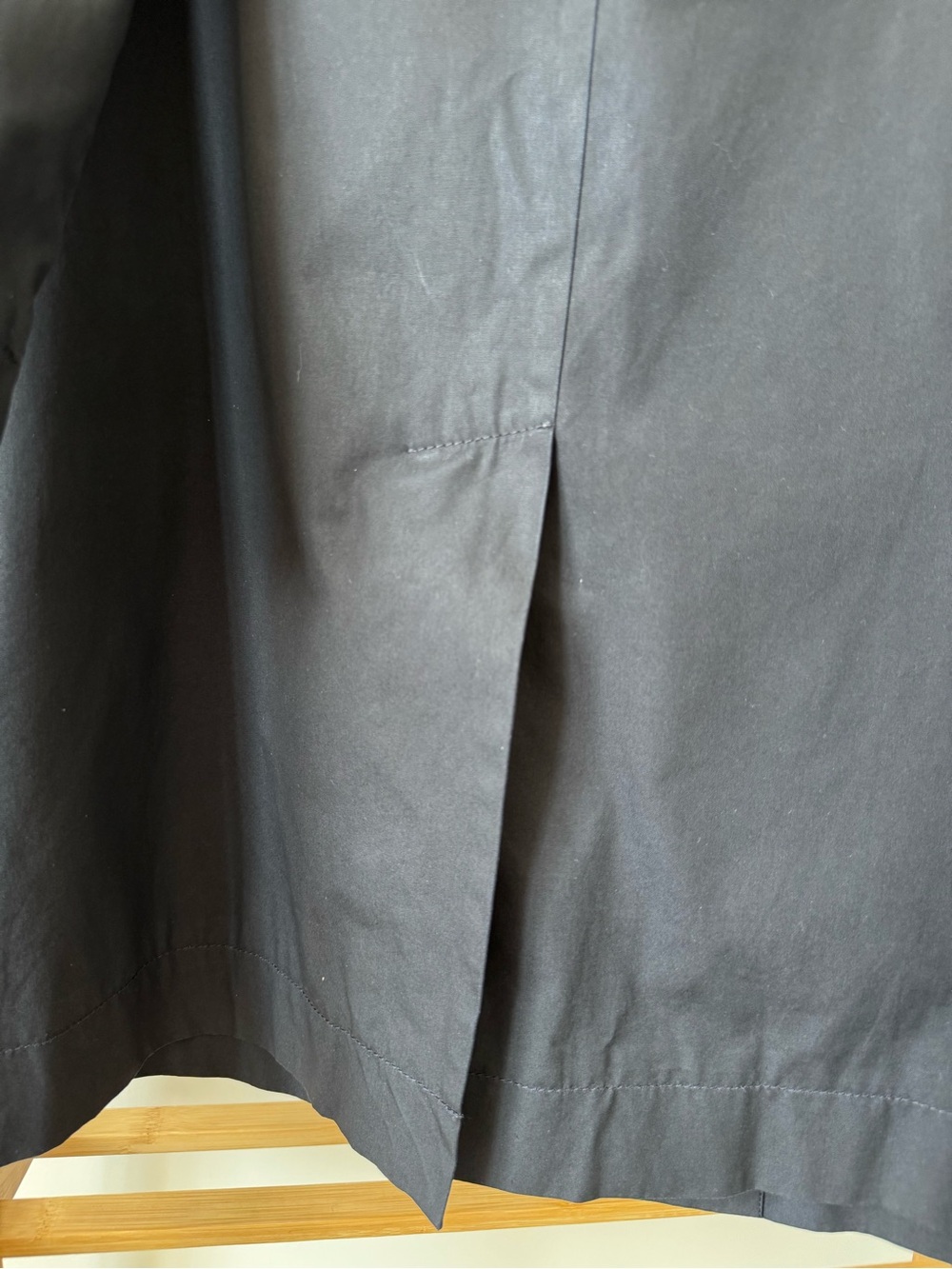 COS Black Zip-Front Bomber Coat, Size US2 - Picture 4 of 10
